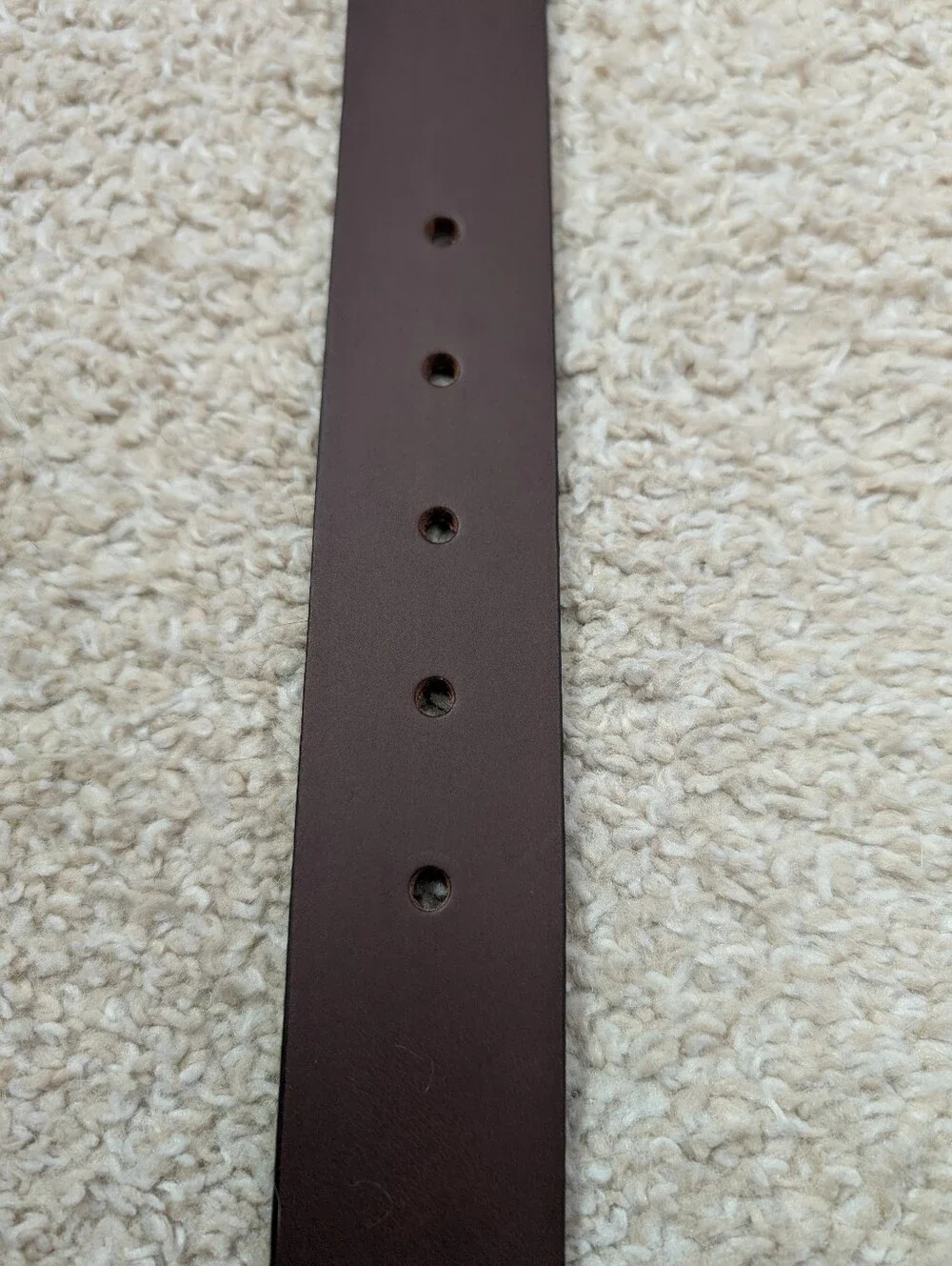 Timberland Men's Brown Leather Belt Size 38. New With Tags - Picture 5 of 6
